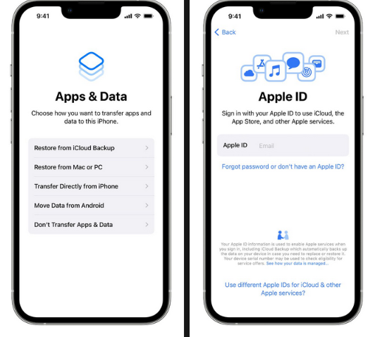 How to quickly set up your new iPhone