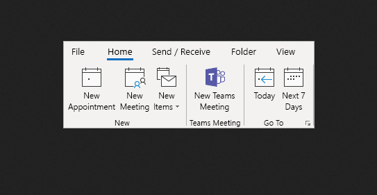 How to schedule a Teams meeting in Outlook