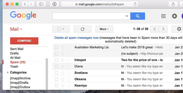 How to Find and Delete Junk Mail in Gmail