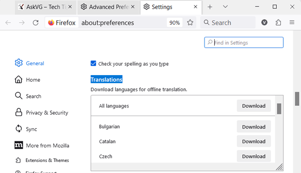 How to Translate Page on Mozilla Firefox