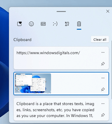 How to Open and Manage Clipboard on Windows 11/10