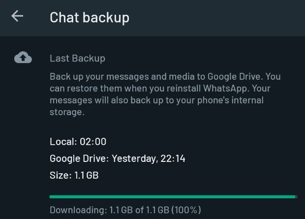 How to Fix ‘WhatsApp Backup Stuck at 100%’ issue