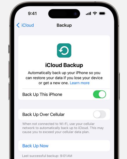 How to back up your iPhone or iPad with iCloud