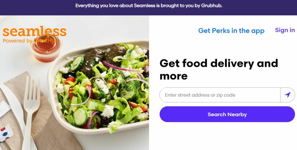 Grubhub vs Seamless