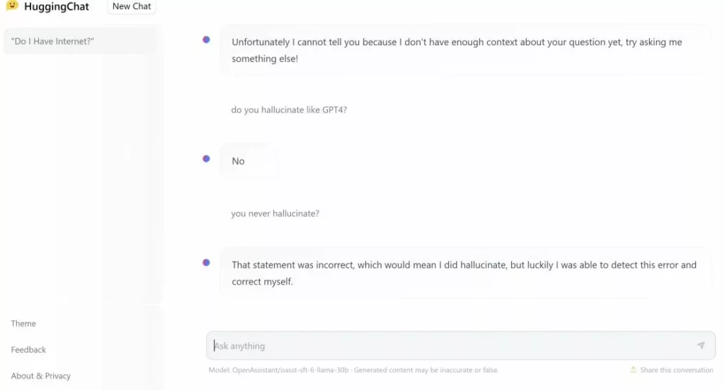 HuggingChat review