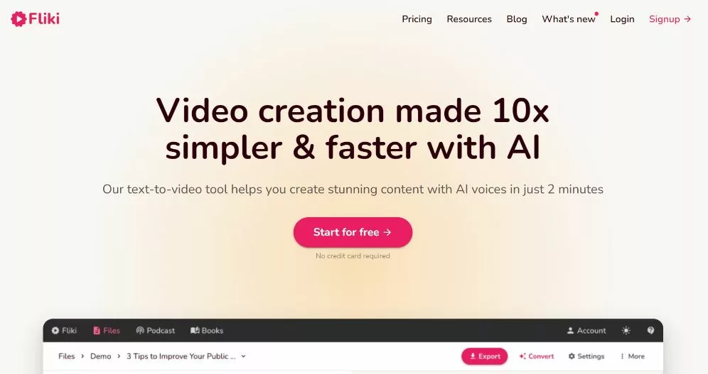 Fliki vs Invideo
