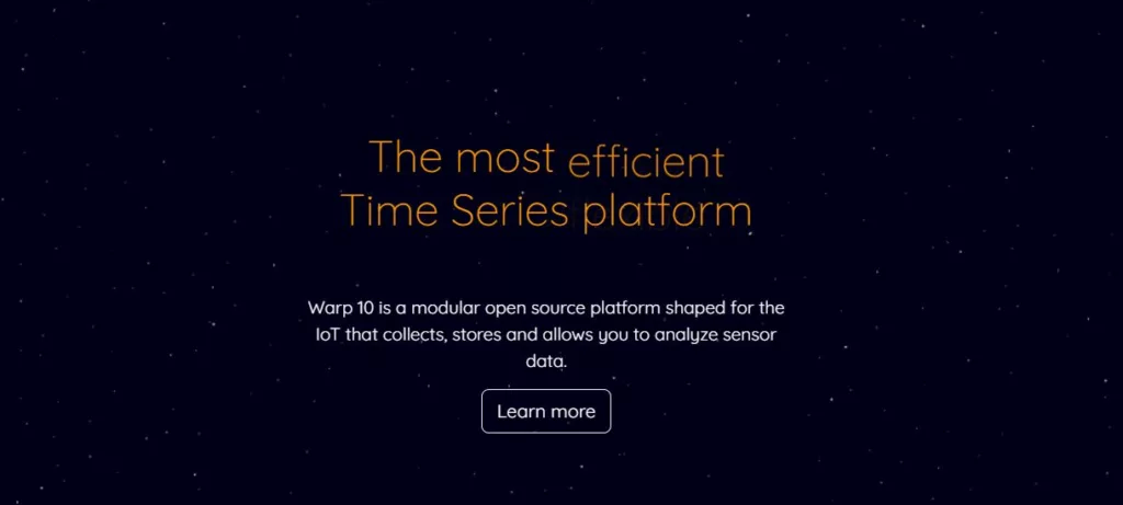 Best Time Series Intelligence Software