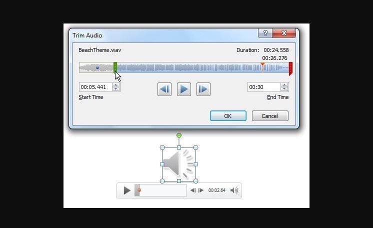 How to Trim Video and Audio in PowerPoint Slideshow