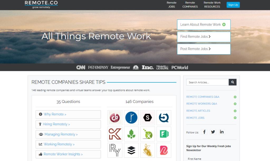 Best Job Search Sites for Remote Work