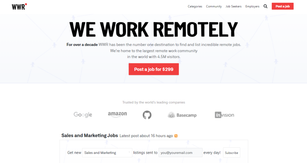 Best Job Search Sites for Remote Work