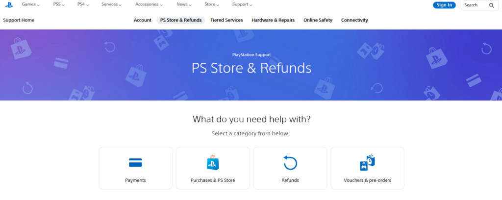 How to Refund a Game on PS5
