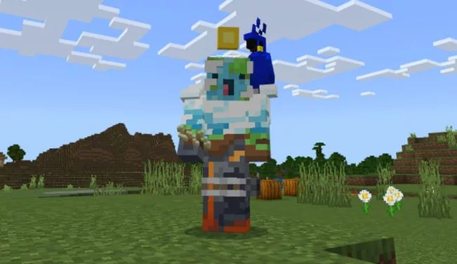 How to get parrot on and off of your shoulder in Minecraft