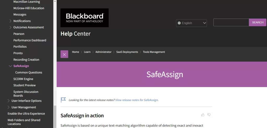 SafeAssign vs Turnitin