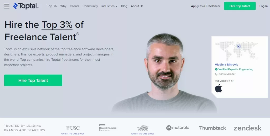 Toptal vs Turing