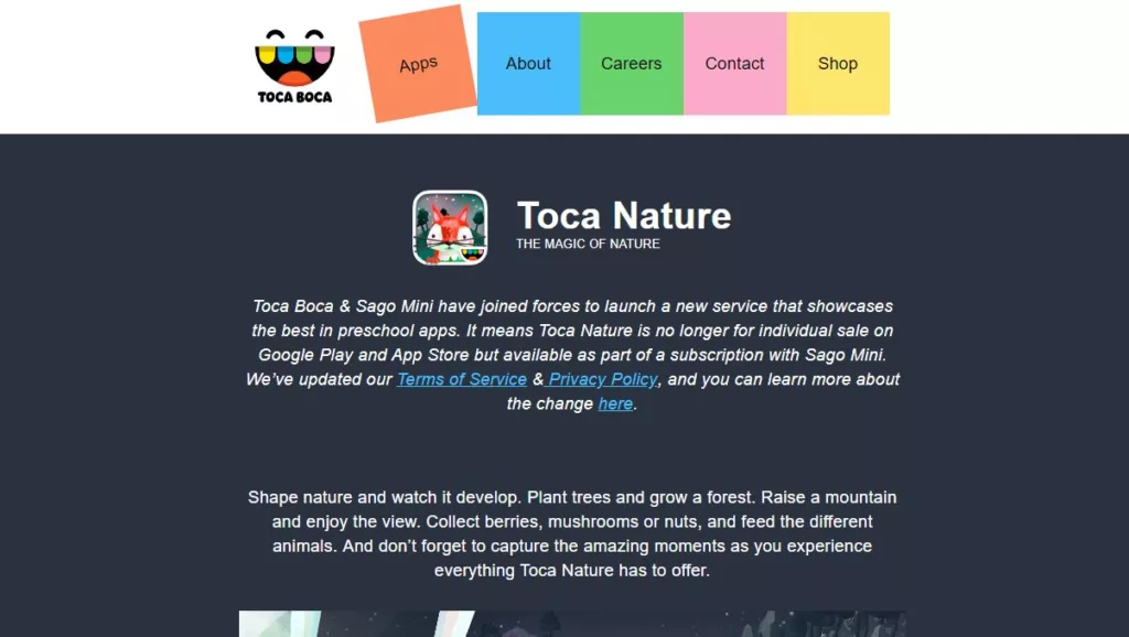 Toca Nature review