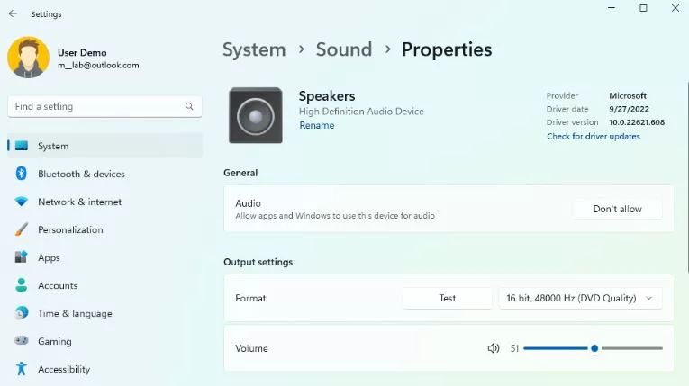 How to adjust Bass and Treble in Windows 11/10