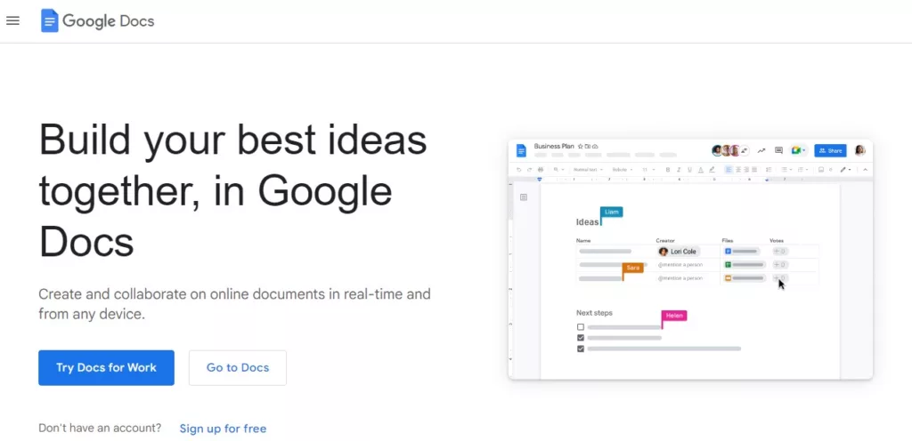 Best free writing app