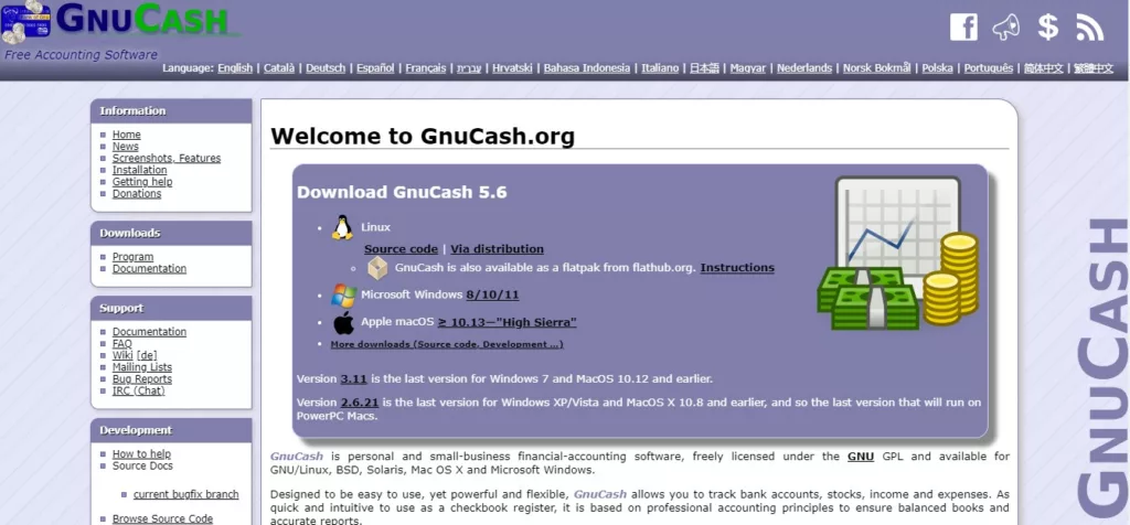 Kmymoney vs Gnucash