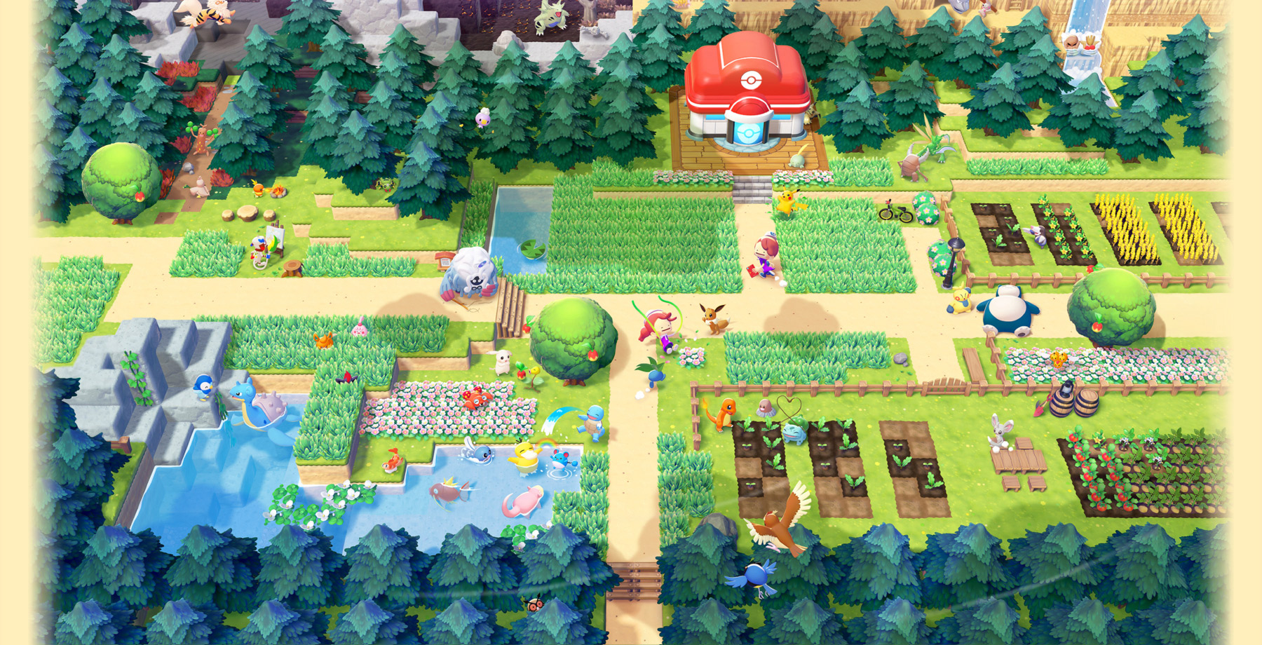 Pokémon Pokopia’s First DLC ‘Bubbly Basin’ Arrives August 5 on Switch 2