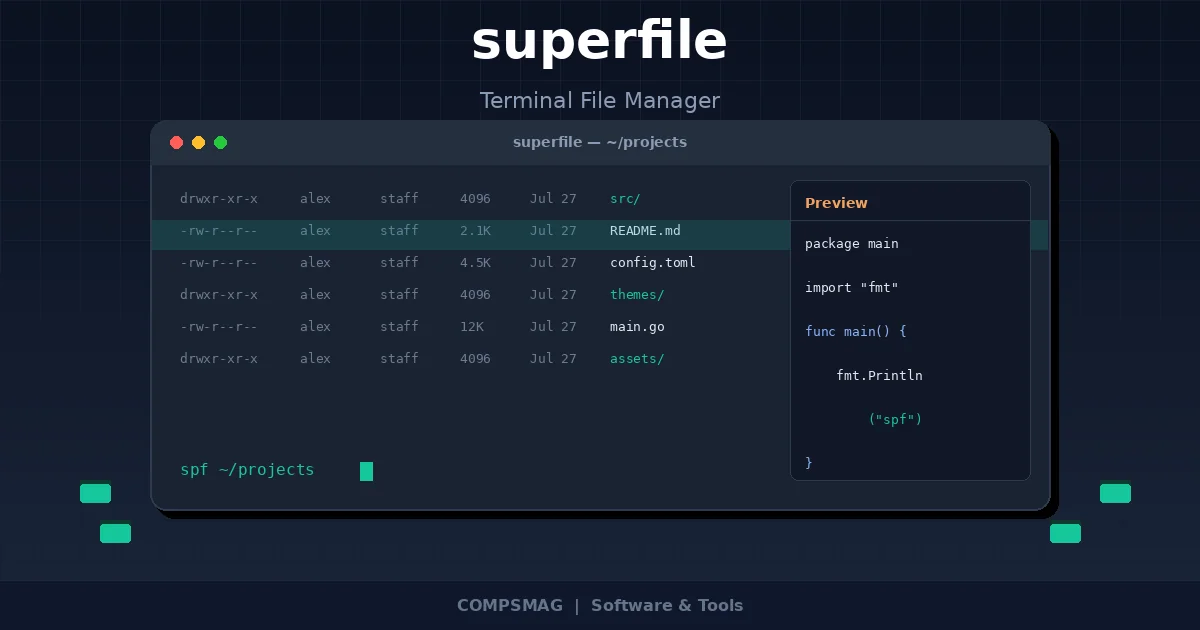 superfile Terminal File Manager: Complete Guide, Installation, and Workflow