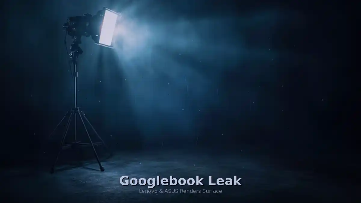 Lenovo Googlebook 15 Renders Surface in Full, But ASUS Leak Shows Signs of AI Generation