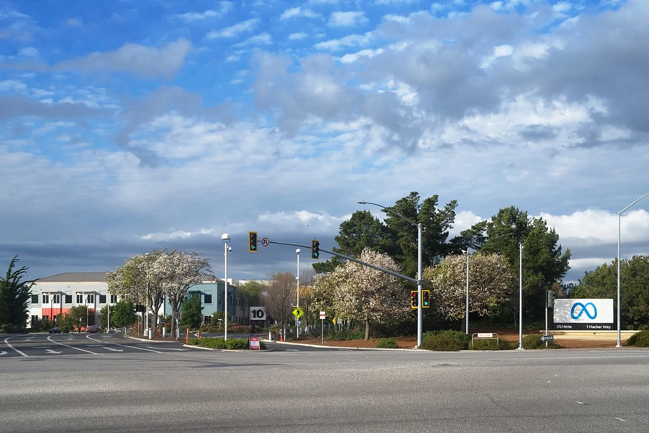 Meta headquarters in Menlo Park California