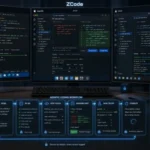 Z.ai ZCode coding assistant interface