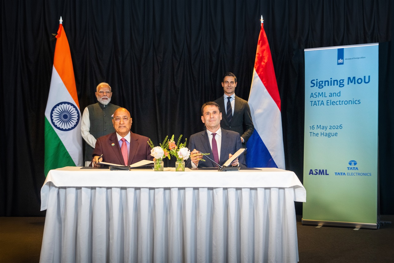 ASML and Tata Electronics semiconductor manufacturing partnership