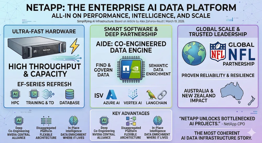 NetApp enterprise AI storage infrastructure