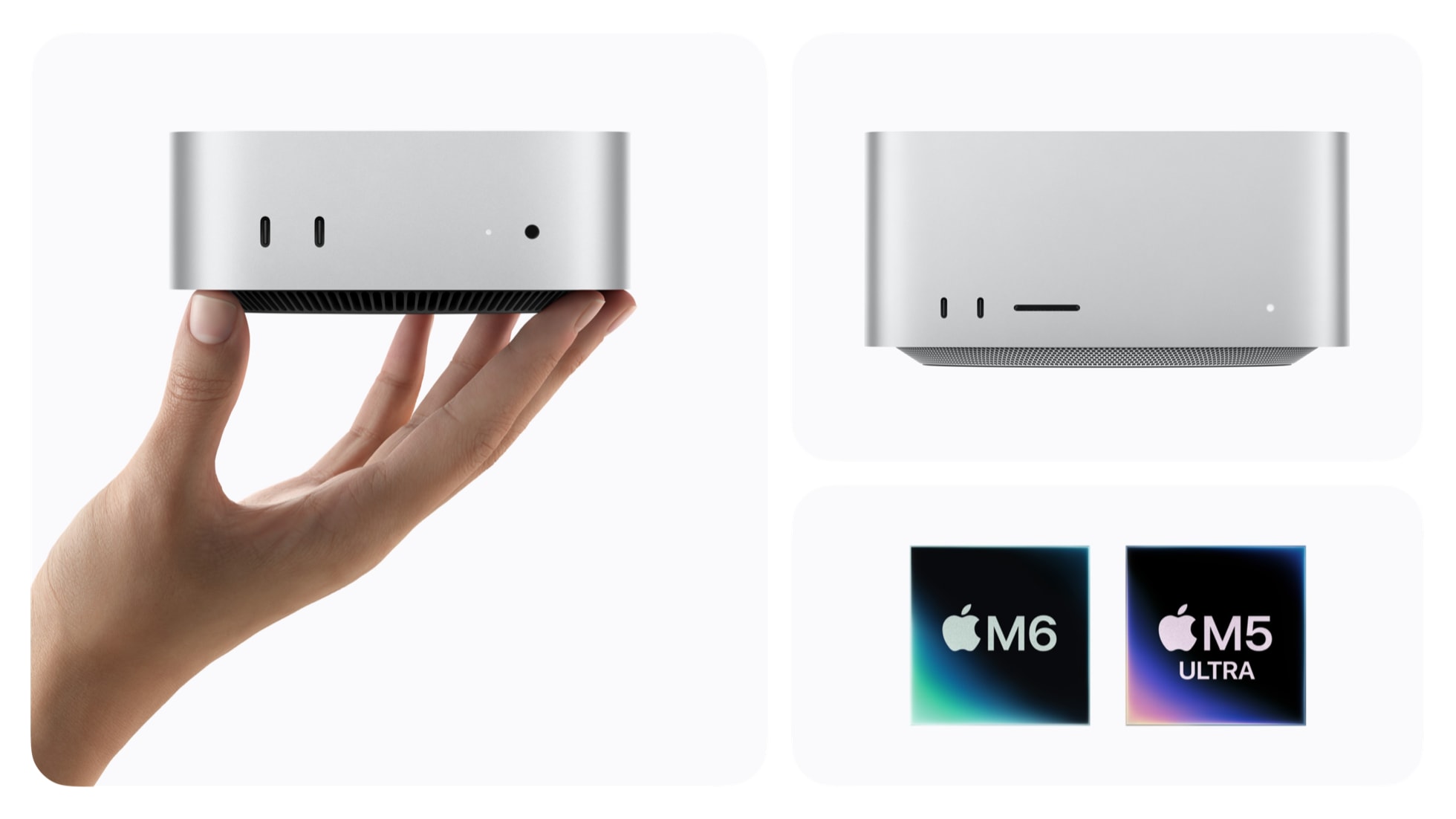 Apple Mac mini M6 and Mac Studio M5 Ultra
