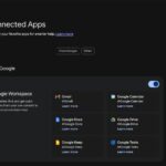 Google Gemini Connected Apps settings and integrations