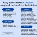 Google Home and Gemini smart-home devices