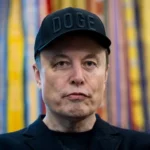 Elon Musk speaking during a public event