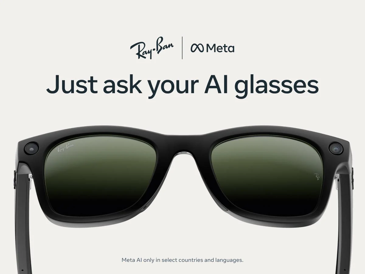 Ray-Ban Meta AI smart glasses