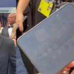 Apple CEO John Ternus Shows Off iPhone Duo at the Emmys