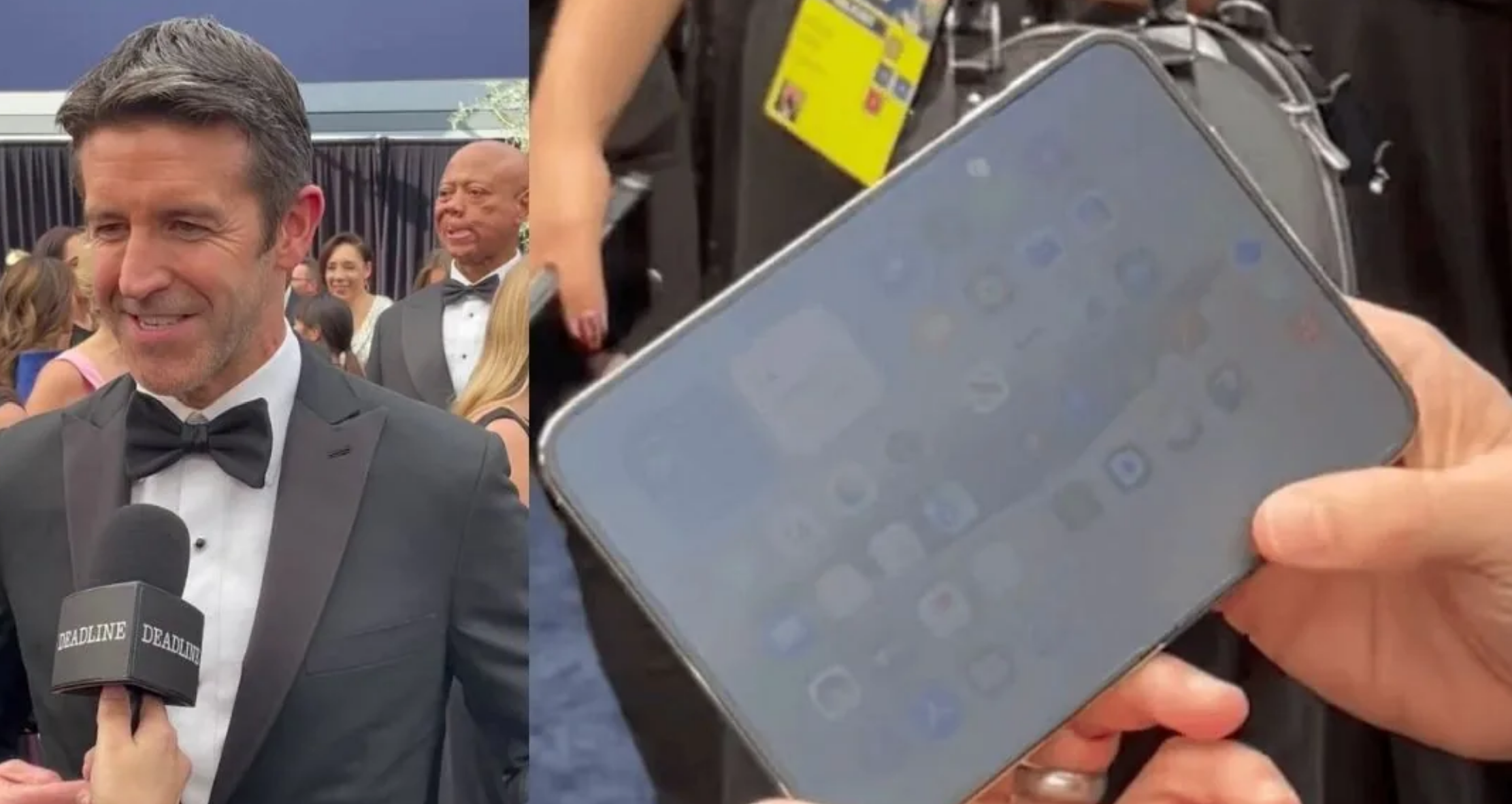 Apple CEO John Ternus Shows Off iPhone Duo at the Emmys