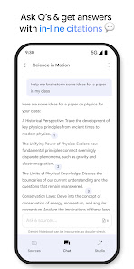Gemini Notebook cited answers