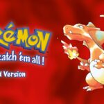 Pokémon Red Version artwork featuring Charizard