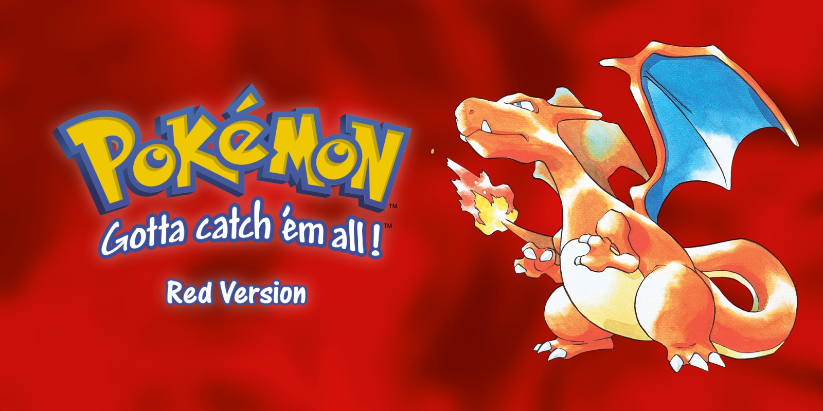 Pokรฉmon Red Version artwork featuring Charizard