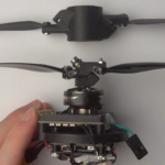 Small experimental single-motor drone