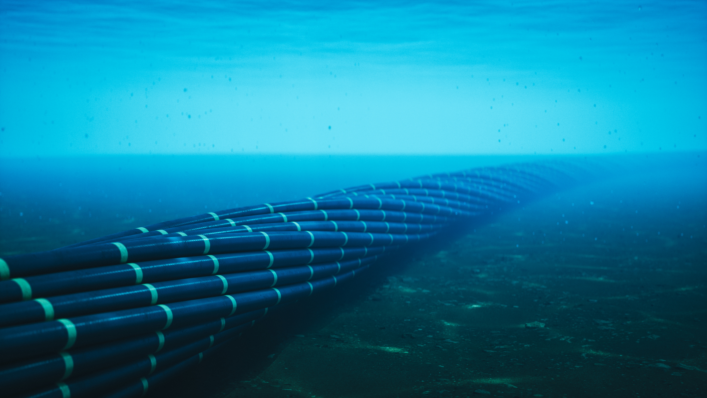 Subsea fibre-optic cable infrastructure