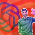 OpenAI chief executive Sam Altman in an editorial illustration