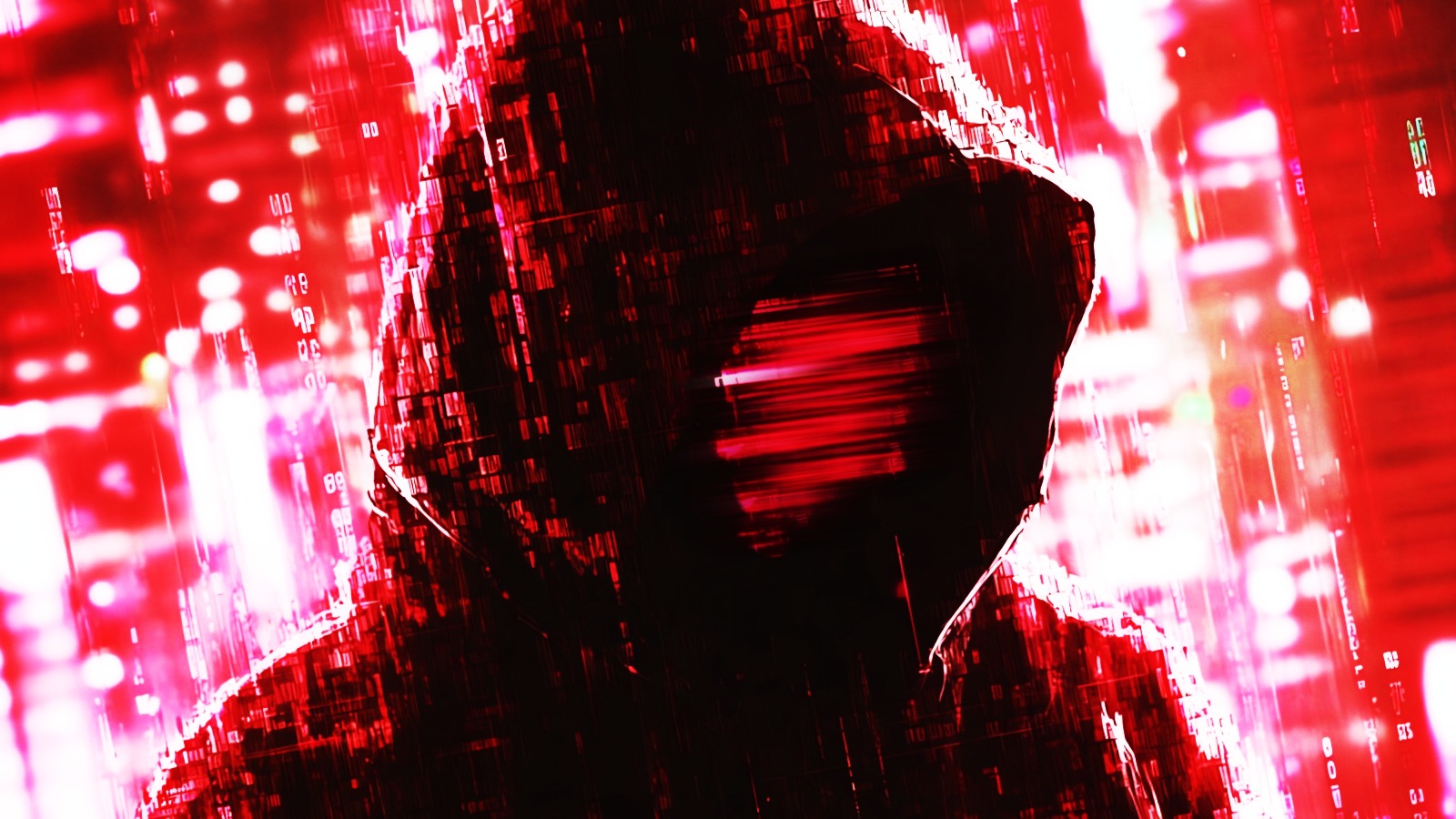 Cybersecurity threat illustration