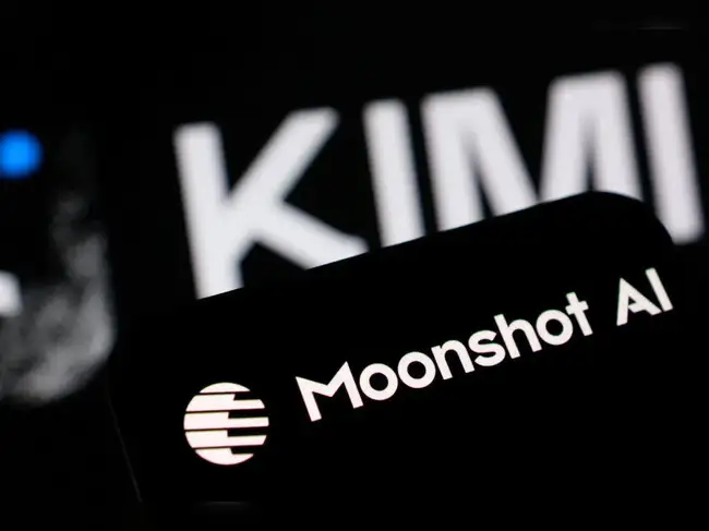 Moonshot AI and Kimi logos in an illustration accompanying reporting on Kimi K3.1 Pro